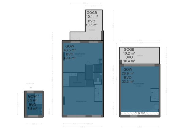 tolstraat 52 4, amsterdam – plattegrond
