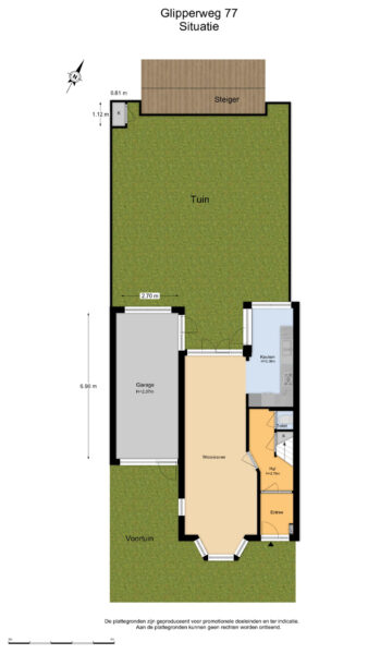 glipperweg 77, heemstede – plattegrond 4