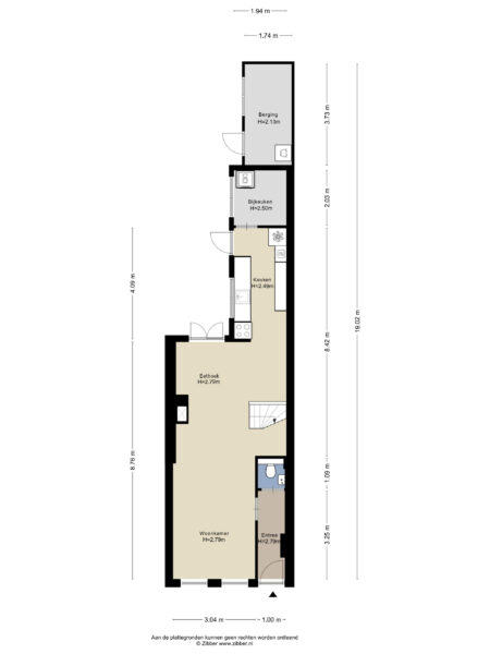 generaal bothastraat 50, haarlem – plattegrond