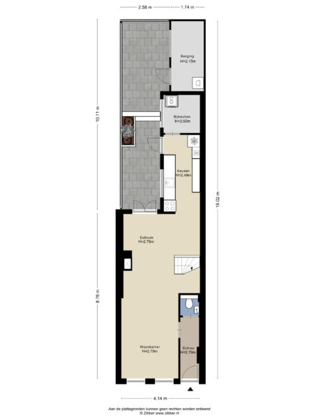 generaal bothastraat 50, haarlem – plattegrond 3