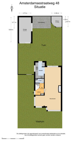 amsterdamsestraatweg 48, halfweg – plattegrond 5