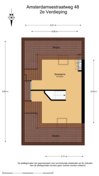 amsterdamsestraatweg 48, halfweg – plattegrond 4