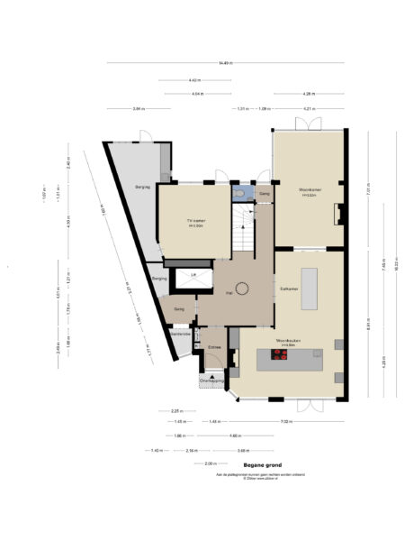 westerhoutpark 20, haarlem – plattegrond 2