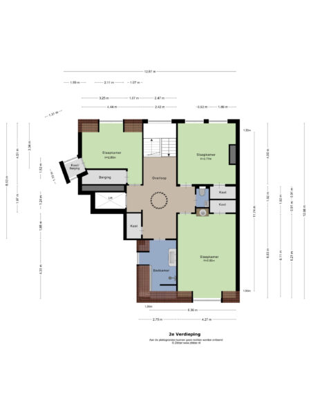 westerhoutpark 20, haarlem – plattegrond 3