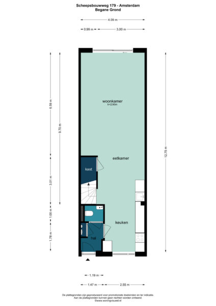 scheepsbouwweg 179, amsterdam – plattegrond 2
