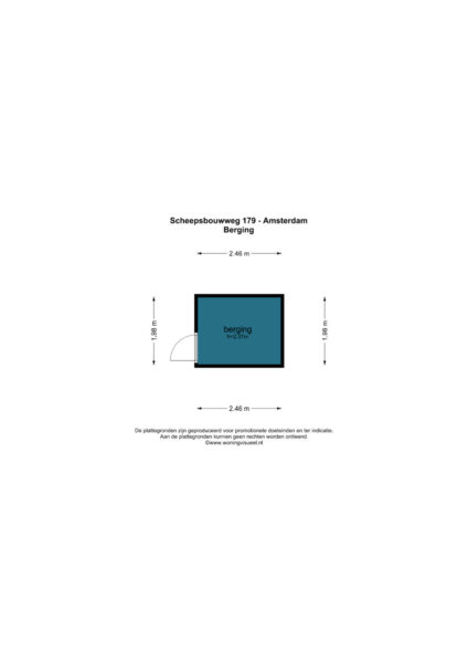 scheepsbouwweg 179, amsterdam – plattegrond 4