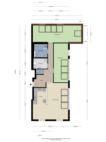 kazerneplein 27, haarlem – plattegrond 4