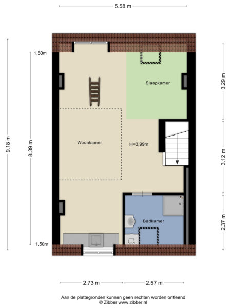 lange wijngaardstraat 27rd, haarlem – plattegrond 5