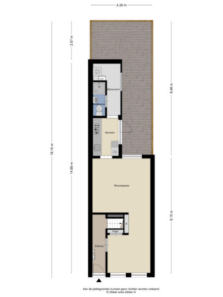 eendrachtstraat 18, haarlem – plattegrond 3