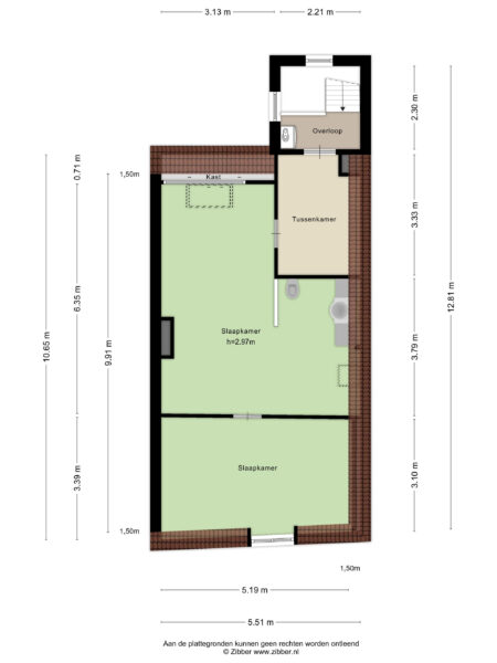 brouwersvaart 126rd, haarlem – plattegrond 5