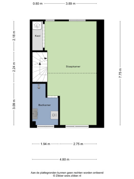 meeuwenstraat 96, haarlem – plattegrond 7