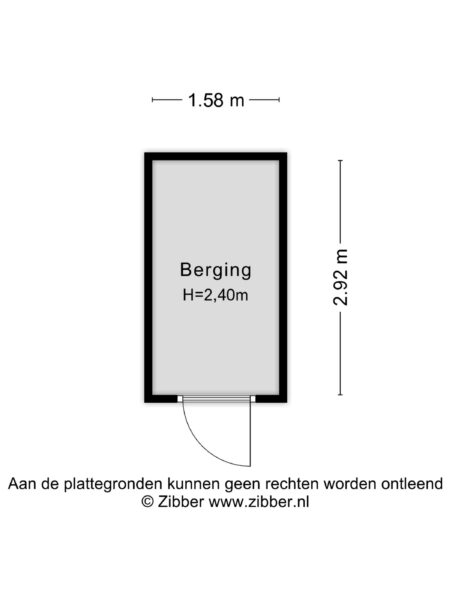 nobelstraat 19a 15, haarlem – plattegrond 2
