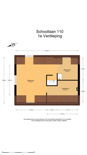 schoollaan 110, bennebroek – plattegrond 6
