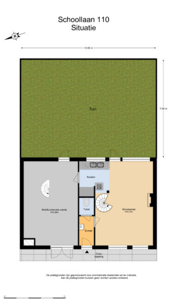schoollaan 110, bennebroek – plattegrond 5