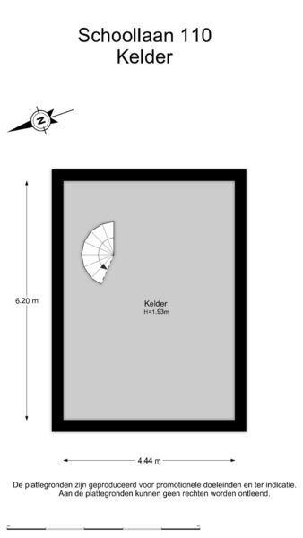 schoollaan 110, bennebroek – plattegrond 3