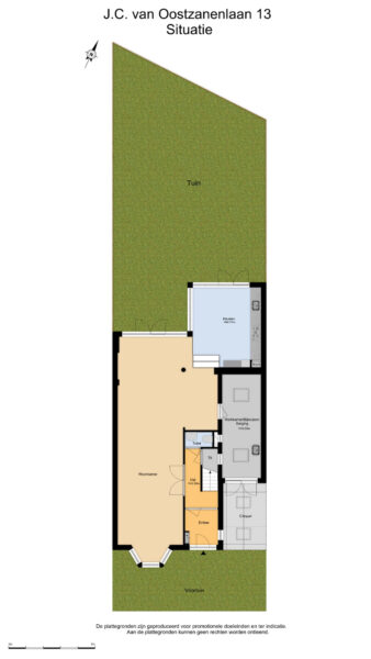j.c. van oostzanenlaan 13, heemstede – plattegrond 5