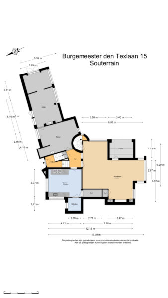 burgemeester den texlaan 15, aerdenhout – plattegrond 2
