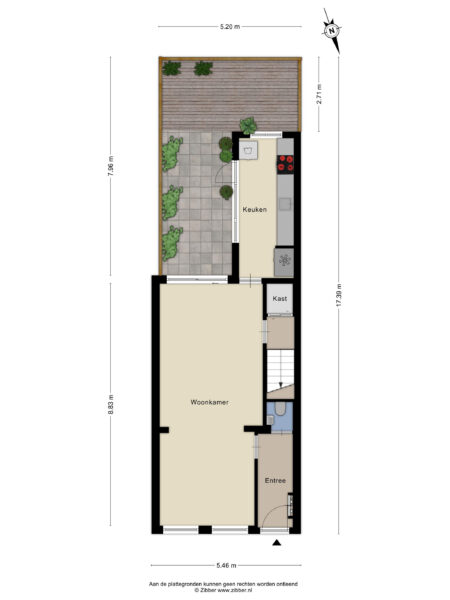 brouwersstraat 27, haarlem – plattegrond 5