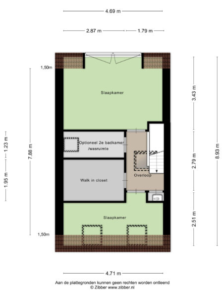 brouwersstraat 27, haarlem – plattegrond 6