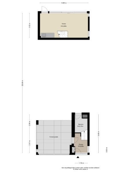 eendenkooistraat 2, haarlem – plattegrond 4