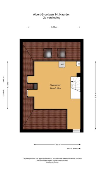 albert grootlaan 14, naarden – plattegrond 4