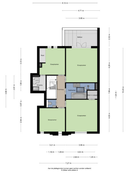 crayenesterlaan 61, haarlem – plattegrond 4