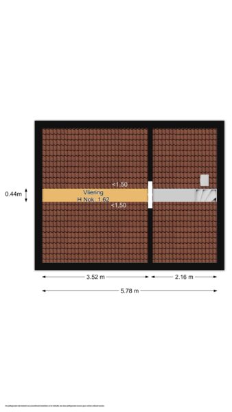 ruysstraat 66, bussum – plattegrond 3