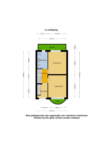 ternatestraat 47, haarlem – plattegrond 3