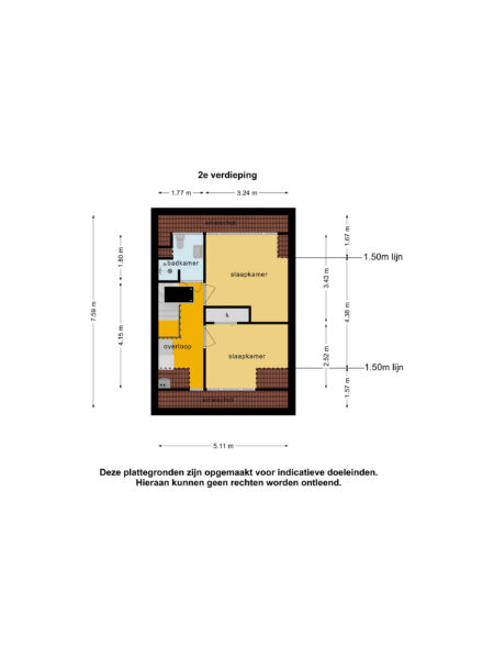 ternatestraat 47, haarlem – plattegrond 4