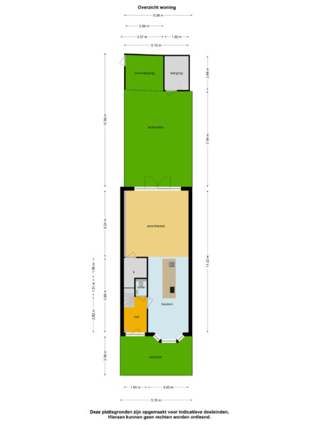 ternatestraat 47, haarlem – plattegrond