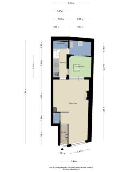 scheepmakersdijk 31zw, haarlem – plattegrond
