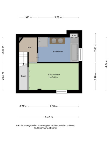 jacques perklaan 26, haarlem – plattegrond 4