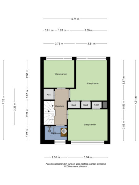 oostenrijklaan 29, haarlem – plattegrond 5