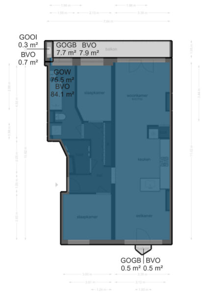 boerhaaveplein 20 1, amsterdam – plattegrond 2