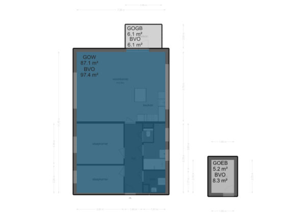 plantage doklaan 21, amsterdam – plattegrond 3