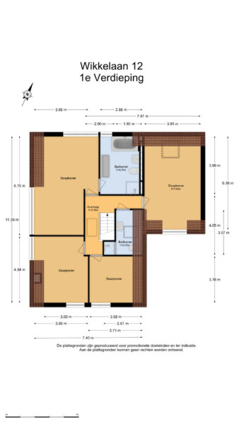 wikkelaan 12, bentveld – plattegrond 5