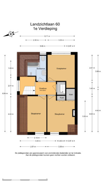 landzichtlaan 60, heemstede – plattegrond 3