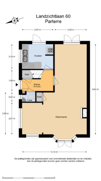 landzichtlaan 60, heemstede – plattegrond 4