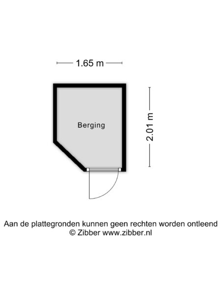 kennemerplein 5c, haarlem – plattegrond
