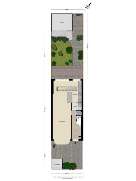 marnixstraat 156, haarlem – plattegrond 2