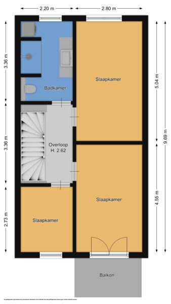kogelmolen 6, muiden – plattegrond 4
