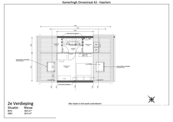 kamerlingh onnesstraat 42, haarlem – plattegrond 3