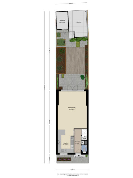 drakensteynstraat 22, haarlem – plattegrond 2