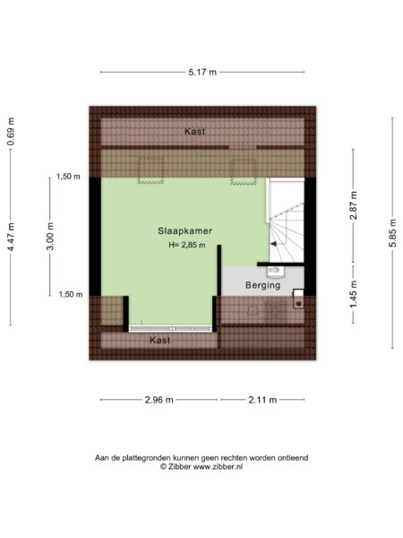drakensteynstraat 22, haarlem – plattegrond 5