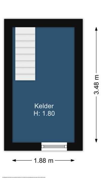 sint janslaan 84, bussum – plattegrond