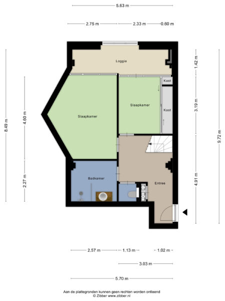 paul krugerstraat 41j, haarlem – plattegrond 7