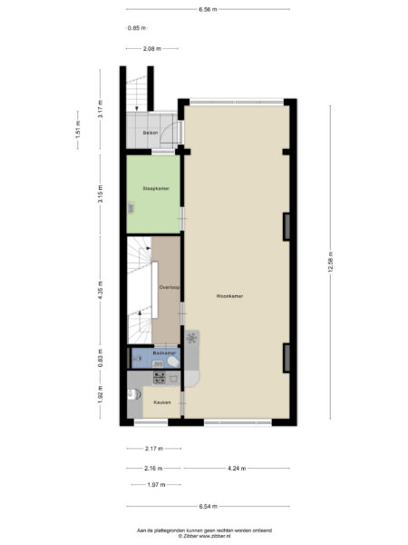 zijlweg 24, haarlem – plattegrond 7