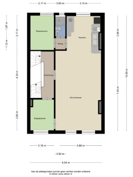 zijlweg 24, haarlem – plattegrond 8