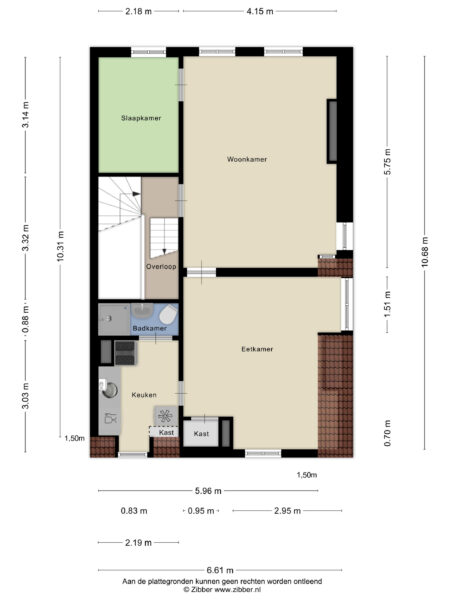 zijlweg 24, haarlem – plattegrond 8