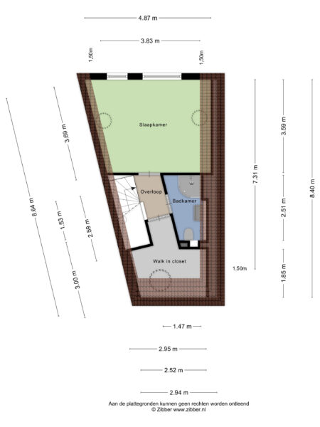 spaarnrijkstraat 1, haarlem – plattegrond 3